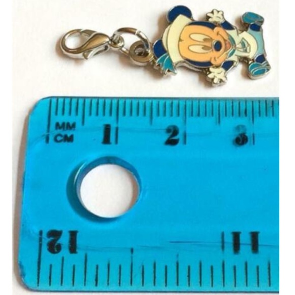 Vintage Disney Baby Mickey Mouse Clip On Charm Zipper Pull Purse Bag Cruise Ship - Picture 8 of 8